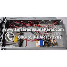 COMPLETE CONTROL POWER BOX 110V / 120V - COMPLETE CONTROL POWER BOX 110V / 120V CAL SAUNA INFRARED SAUNA STYLE 2 9